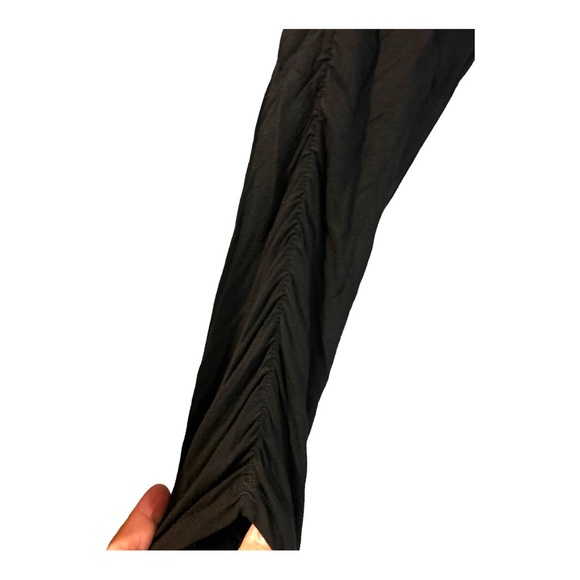 ⭐️Michel Studio T-Shirt Knit Asymmetric Office Party Date Night Out Black Dress - Picture 12 of 16